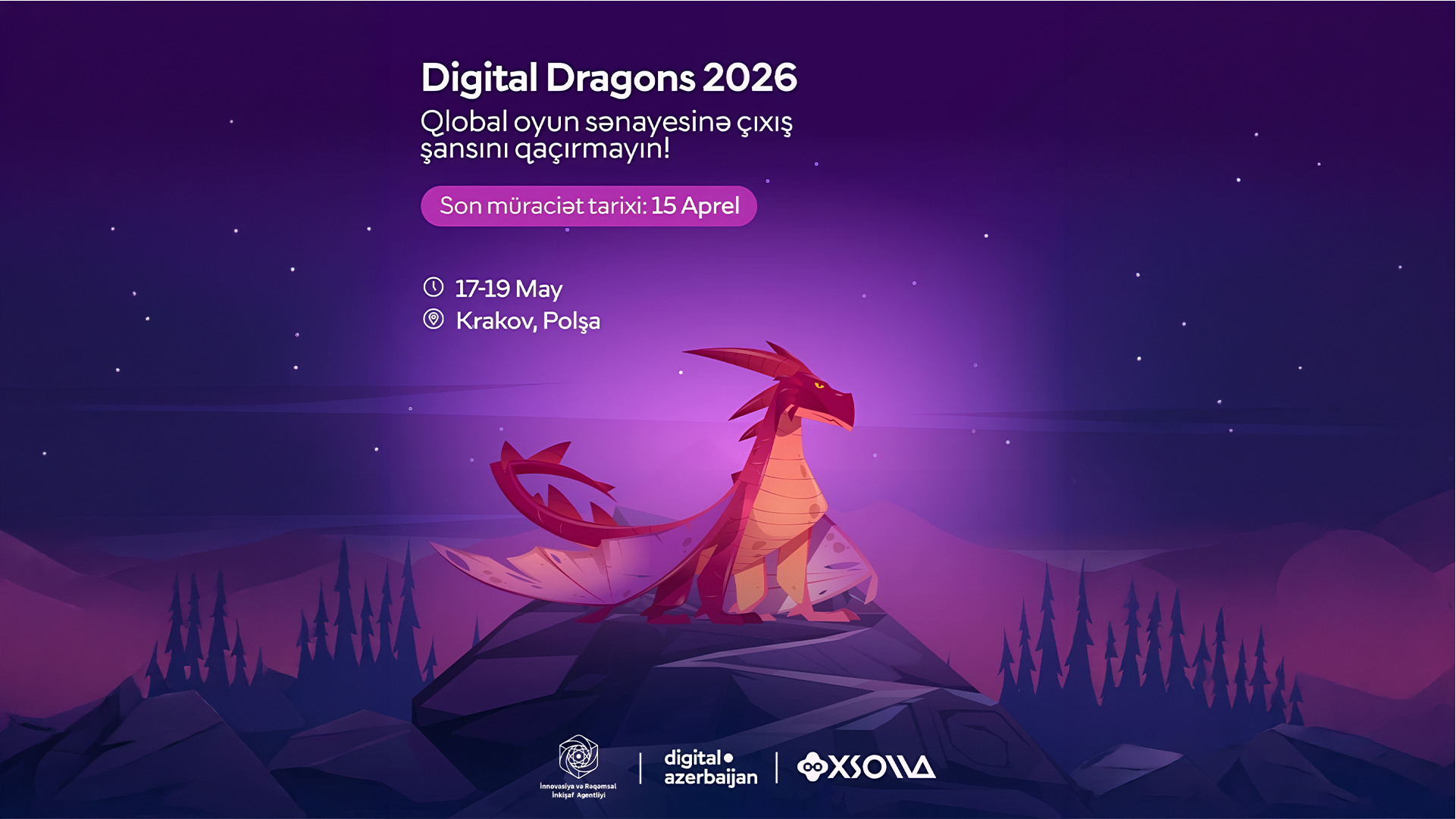 Azərbaycan oyun studiyaları üçün beynəlxalq fürsət: “Digital Dragons 2026” üçün müraciət açıqdır! main image