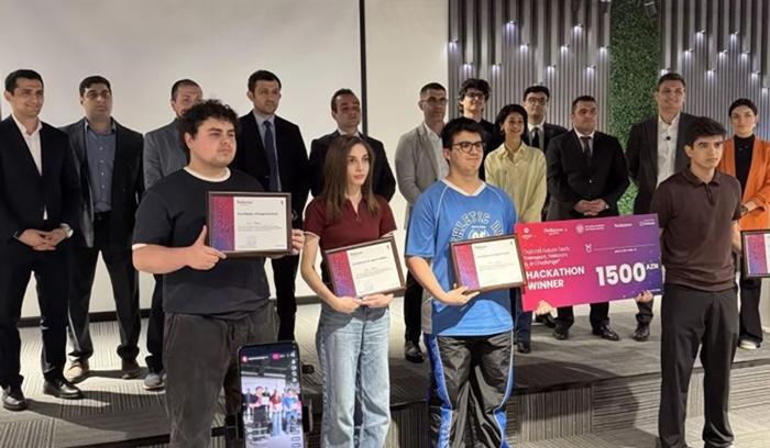 AZMİU tələbəsi “AzCON Future Tech Hackathon”un qalibi oldu main image