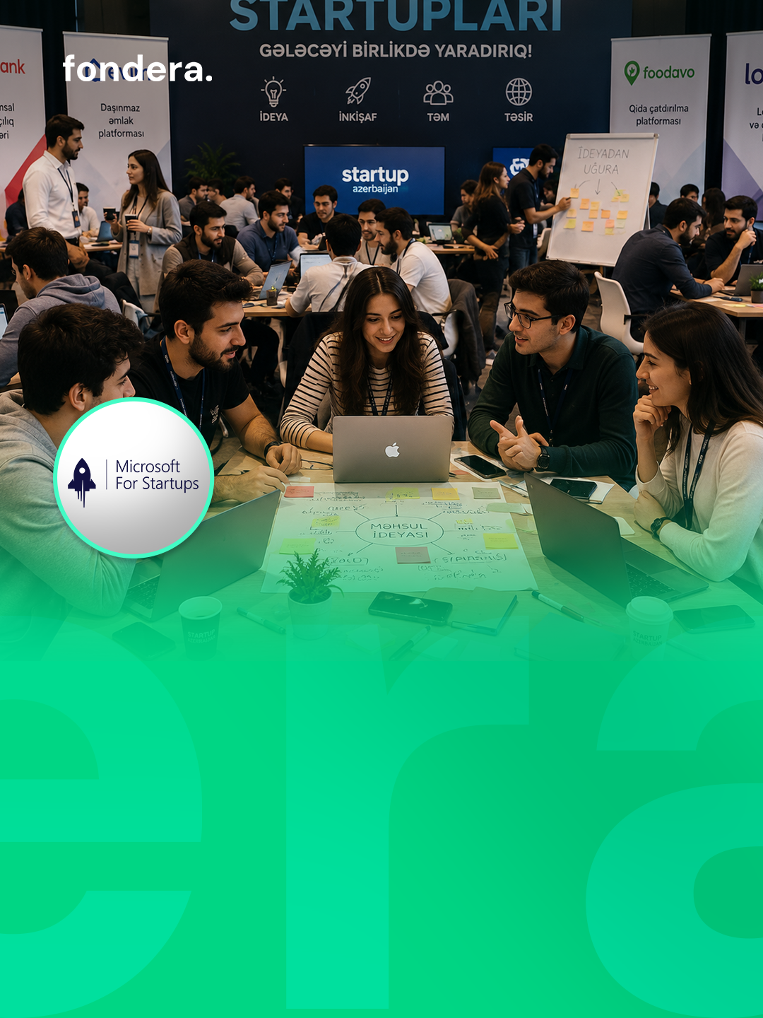 Azərbaycan startapları “Microsoft for Startups Investor Network” proqramına çıxış əldə edəcək!