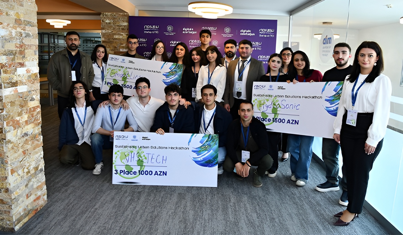 ADNSU-da “Davamlı şəhər həlləri hakatonu” keçirilib main image